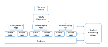 Student representation structure.